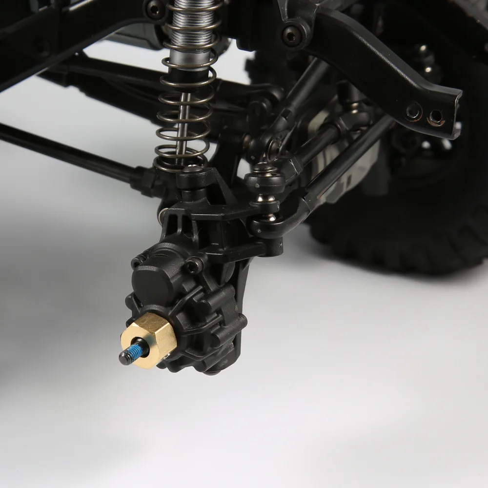 1/10 TRX4 TRX6 النحاس ممدود موصل موازنة 12 مللي متر اتسعت سداسية موصل ترقية مكون