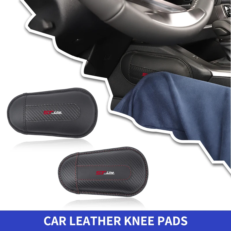 Car Seat knee Cushion Universal Elbow Thigh Support Car Accessories For Ford Escape Kuga Mondeo Fiesta Focus Fusion Ranger