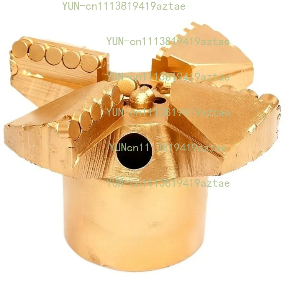 Non-core-taking Composite Bit Three-blade and Four-blade PDC Drill Bits Water Well and Geological Exploration Drill Bits
