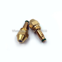 Hot Sale Brass Waste Oil Spray Nozzle Oil Boiler Nozzle Tip without Adapter Large Flow Jet Flame Nozzle Siphon Cone Nozzle