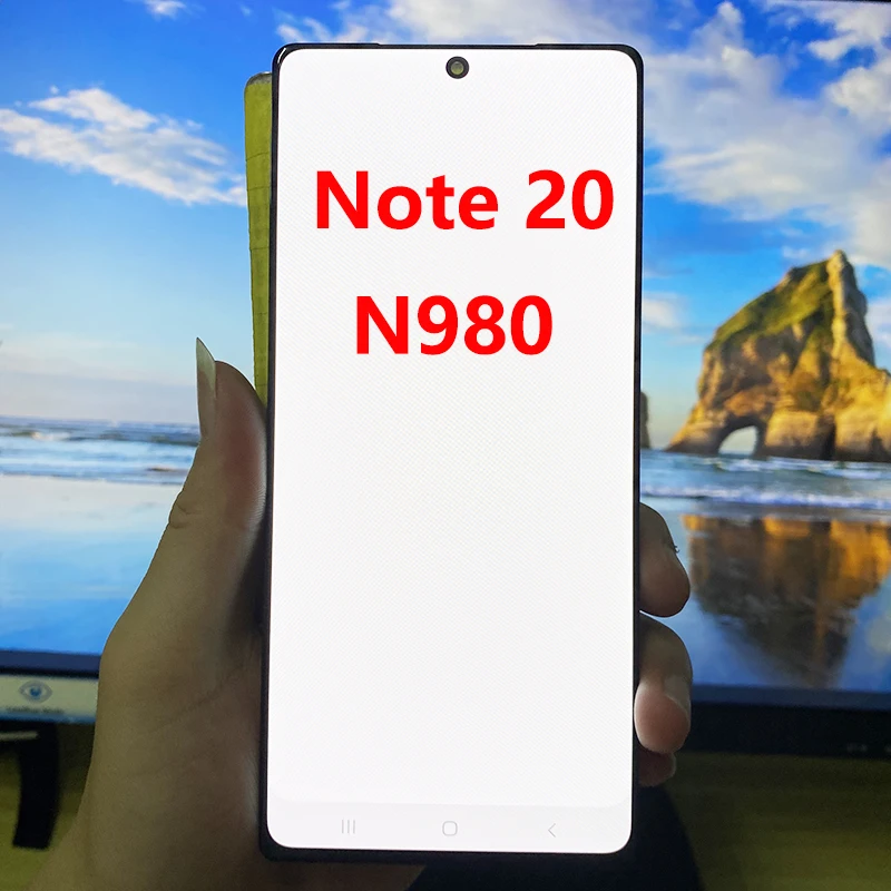 Pantalla LCD AMOLED N981B con píxeles muertos para Samsung Note 20, 5G, pantalla táctil para Note 20, SM-N980F/DS, N980F