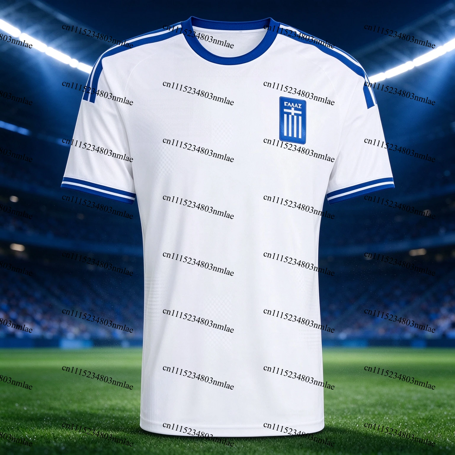 2026/27 New Arrivals Greek Men's Jersey Home Loose Quick Drying T-shirt Suitable for Daily and Training Wear Fan Clothing