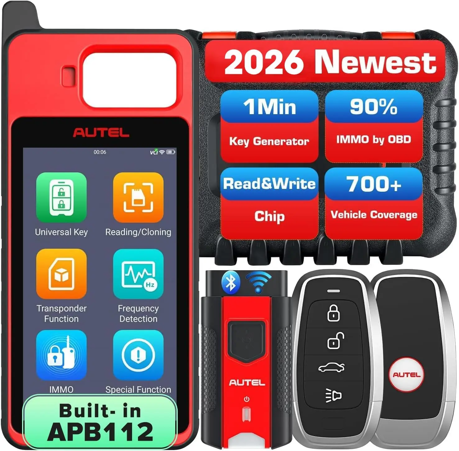 ماسح OBD2 صغير مثالي لصيانة السيارات: تقييم شامل لجهاز Autel MaxiIM KM100X