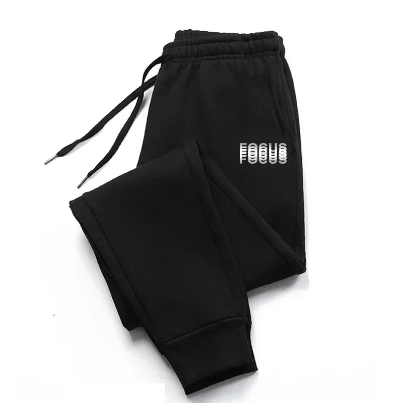 

Men's Casual Sweatpants Fleece Sports Pants Unisex Male Urban Fashion Trousers Streetwear Autumn Winter Jogging Fitness Pants
