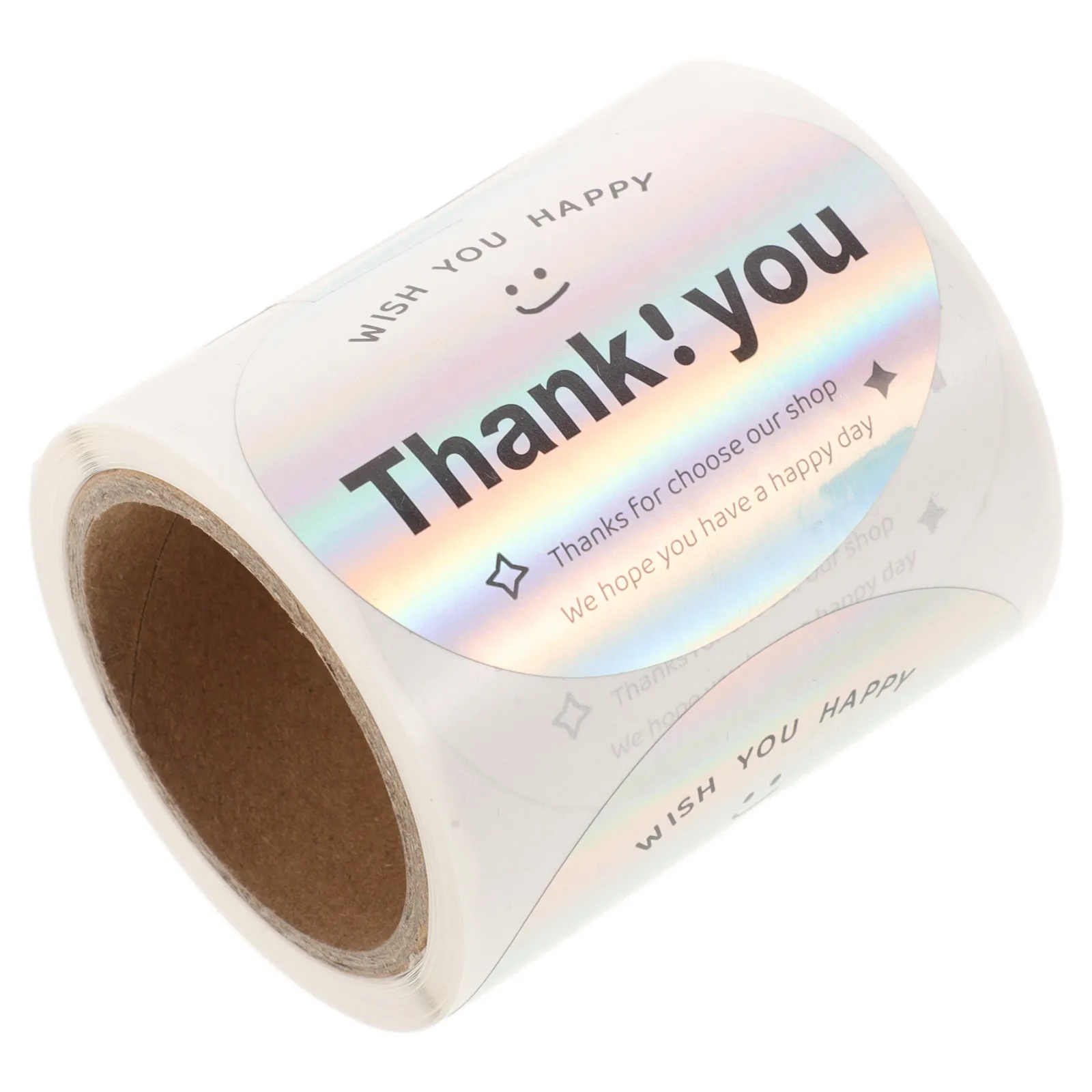 

Thank You Stickers Decorative Adhesive Labels for Gifts Copper Plate Party Sealing Decals Gift Wrapping Supplies