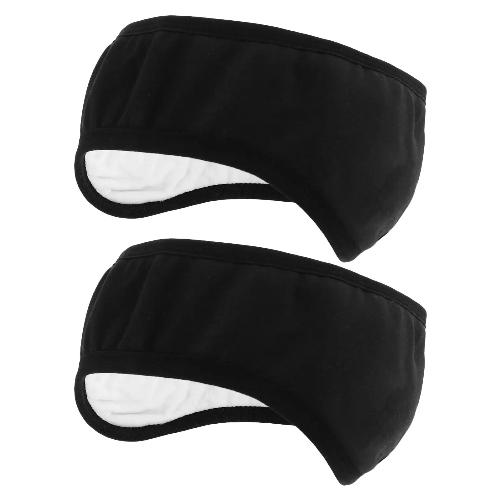 2Pcs Comfortable Soundproof Sleeping Ear Muffs Headband Gentle Pressure Free Design for All Night Wear Travel Office Dorm Use