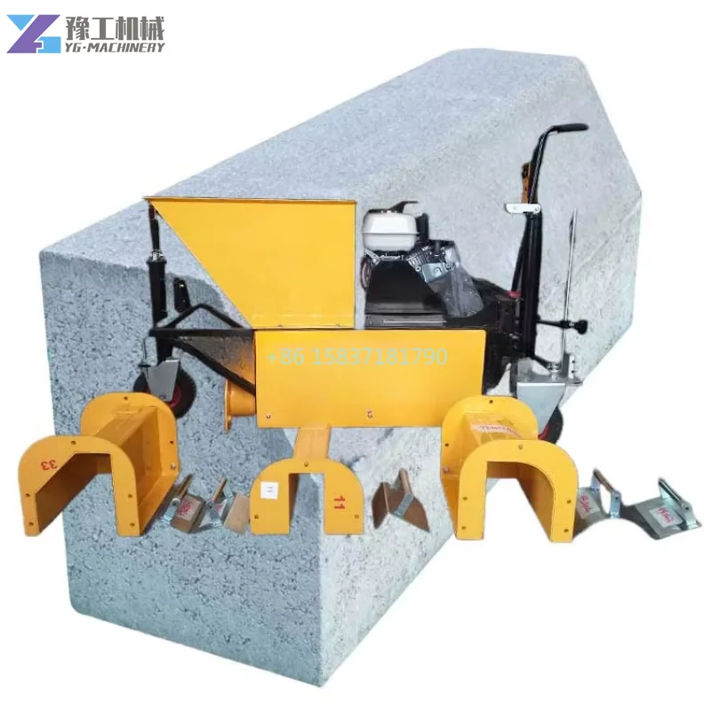 

Automatic Curb Stone Sliding Film Forming Machine Mobile Curb Stone Concrete Landscape Curbing Machine Road Curb Machine Price
