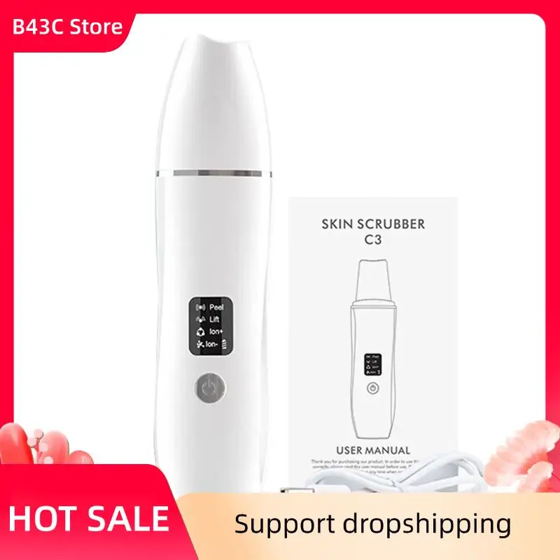 B43C Skrobak do skóry Przenośne urządzenie do usuwania zaskórników w domu Narzędzie do oczyszczania Skrobak do zaskórników Usuwacz zaskórników