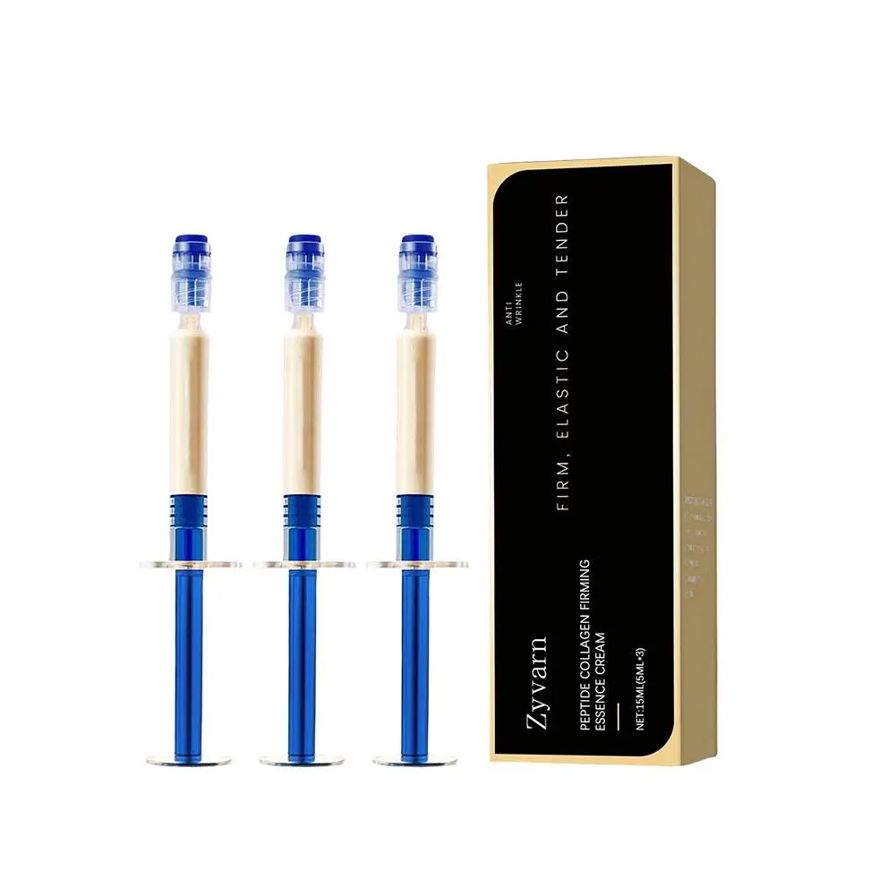 3 ชิ้น/เซ็ต ครีมบำรุงผิวหน้าให้ความชุ่มชื้นอย่างล้ำลึก ครีมคอลลาเจนคู่ ช่วยยกกระชับผิวหน้า ลดเลือนริ้วรอย ครีมซ่อมแซมผิวหน้า สกินแคร์เกาหลี