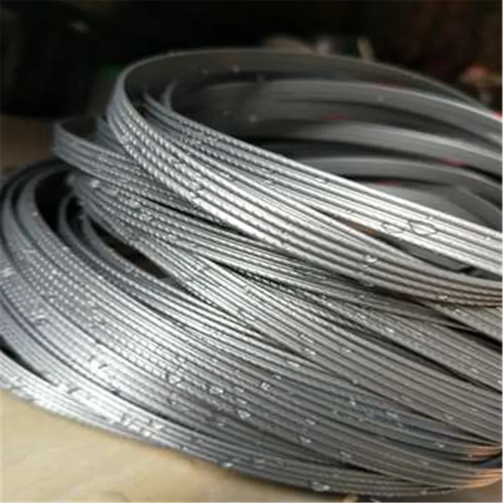 500G Gray Four-wire Flat Synthetic Rattan Woven Material Used To Weave and Repair Plastic Rattan for Chairs Tables Accessories