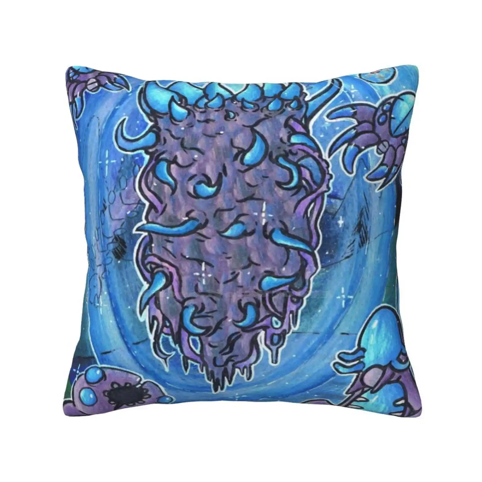 Pillar-Terraria Home Sofa Car Cushion Cover Pillowcase Pillars Terraria Boss Cultist Star Cell Flow Invader Twinkle Popper