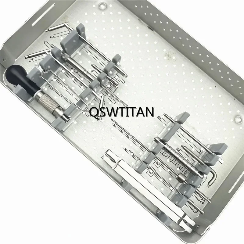 Orthopedic AO Locking Instrument Set  Veterinary Small Orthopedic Instruments Set Stainless Steel Surgical Instrument Box