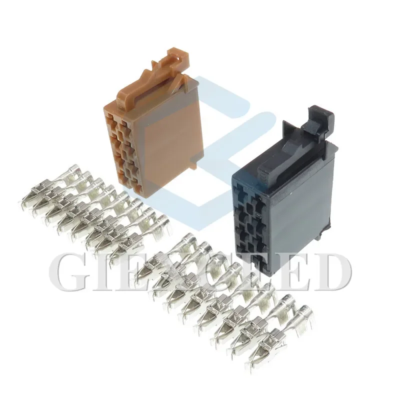 2 Sets 8 Pin 962189-1 962191-1 Automotive CD Wire Plugs Car Radio Speaker Plug AC Assembly Audio ISO Cable Socket For VW