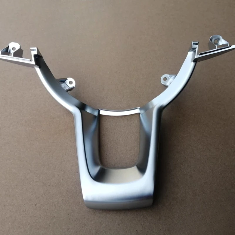 

1 шт. для Kia 17 K2 новая модель Furuidi KXcross рулевое колесо нижняя отделка серебряная панель автомобильные аксессуары для интерьера