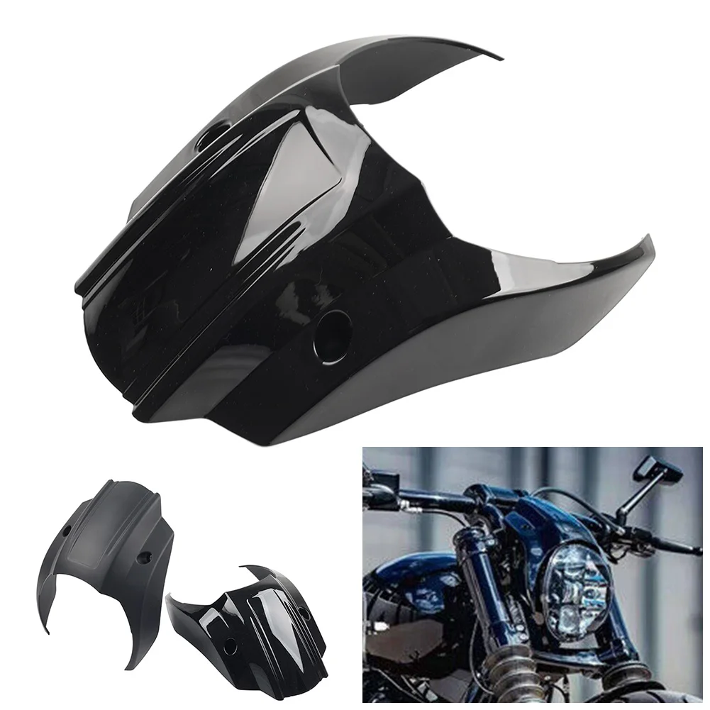 

Motorcycle Front Headlight Fairing Cover Mask Protector ABS For Harley Softail Breakout FXBR FXBRS 2015-2022 Glossy/Matte Black