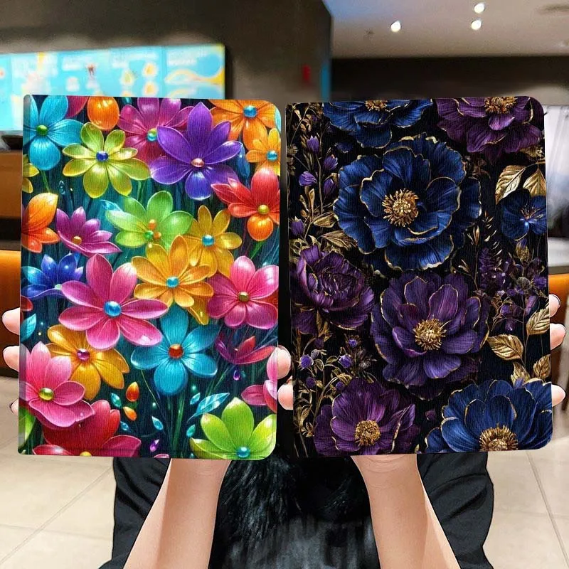 

Flower Luxury Fashion For Honor Pad 8 V8 9 GT MagicPad 13 3 2 Tab MatePad Pro Air 12 X 12.6 Foldable Tablet Case Gift