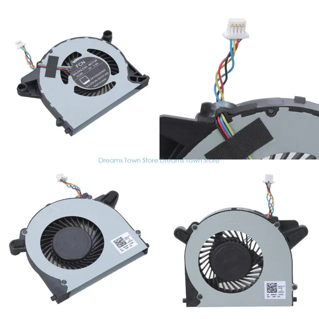 HX6A ЦП вентилятор DC5V 0,5A 4PIN 4 -WIRES ноутбуки ЦП Охлаждающий вентилятор для 7070 7090 Machine Notebook Radiators