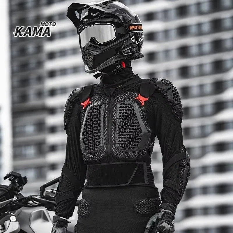 Motowolf Motorcycle Body Armor Jacket Men CE Approved Body Protector Impact Resistant Riding Gear for Motocross Off Road Street