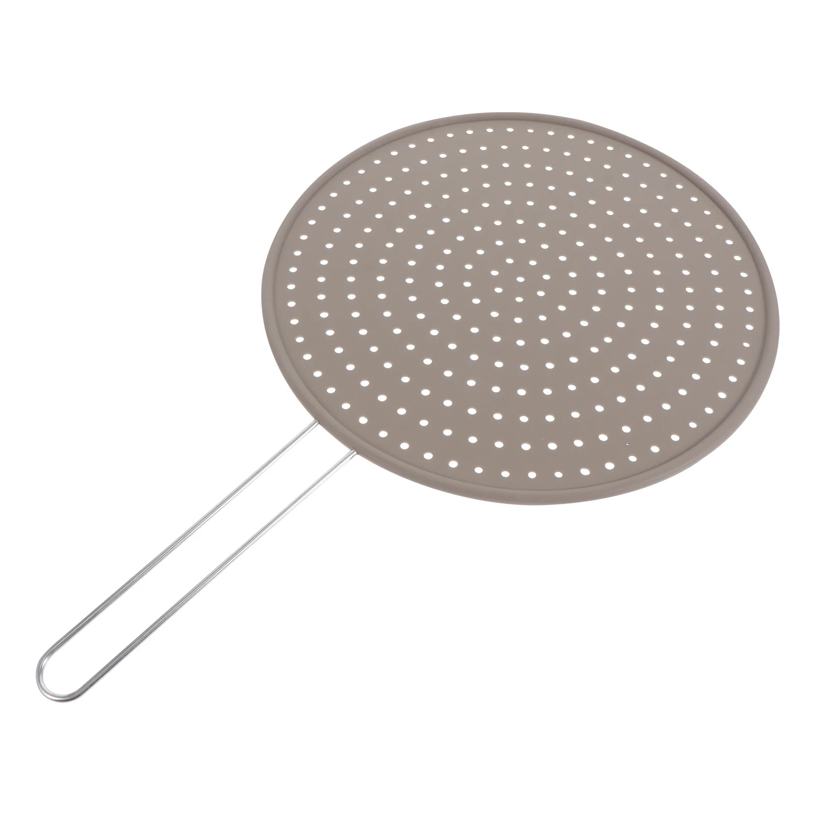 

Silicone Oil Strainer Mesh Food Grade Heat Resistant Pan Cover Oil Splash Guard Frying Splatter Screen Cooling Drain Board