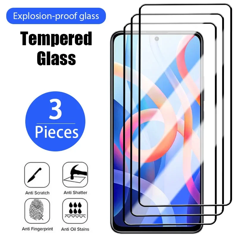 

3PCS Tempered Glass for Xiaomi Redmi Note 10 9 8 Pro 9S 8T Screen Protector For Redmi 9 9T 9C NFC 9A 9AT 8 8A 7A 6 Glass