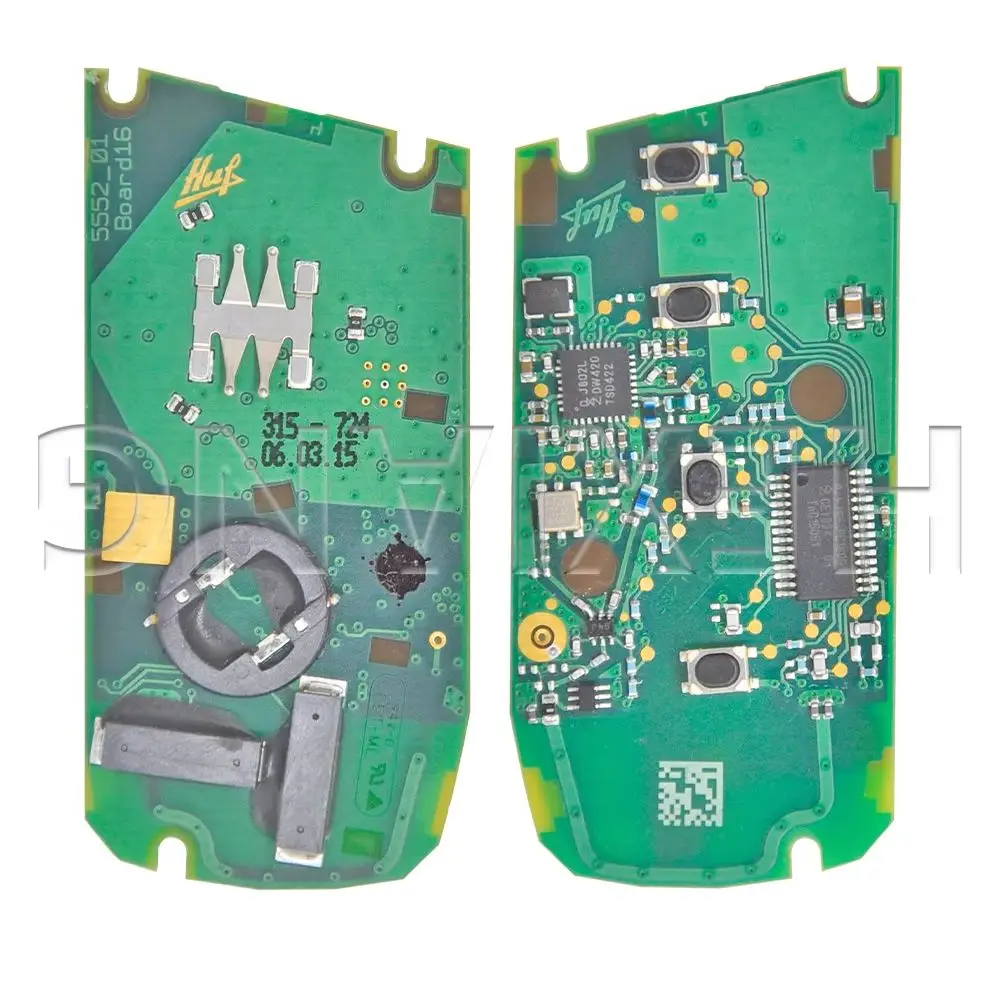 HE Original PCB  315/433.9/868MHz ID49 PCF7945P PCF7953P CAS4 CAS4+ FEM Proximity Car Remote Key For BMW 1 3 5 7 F Chassis X3 X5