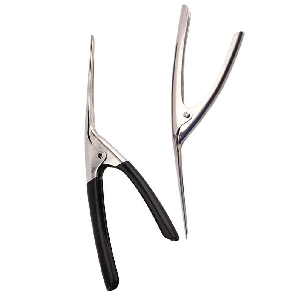 

2Pcs Metal Shrimp Opener Shrimp Peeling Plier Multi Functional Seafood Tool Ergonomic Design Rust Proof for Prawn Crab Lobster
