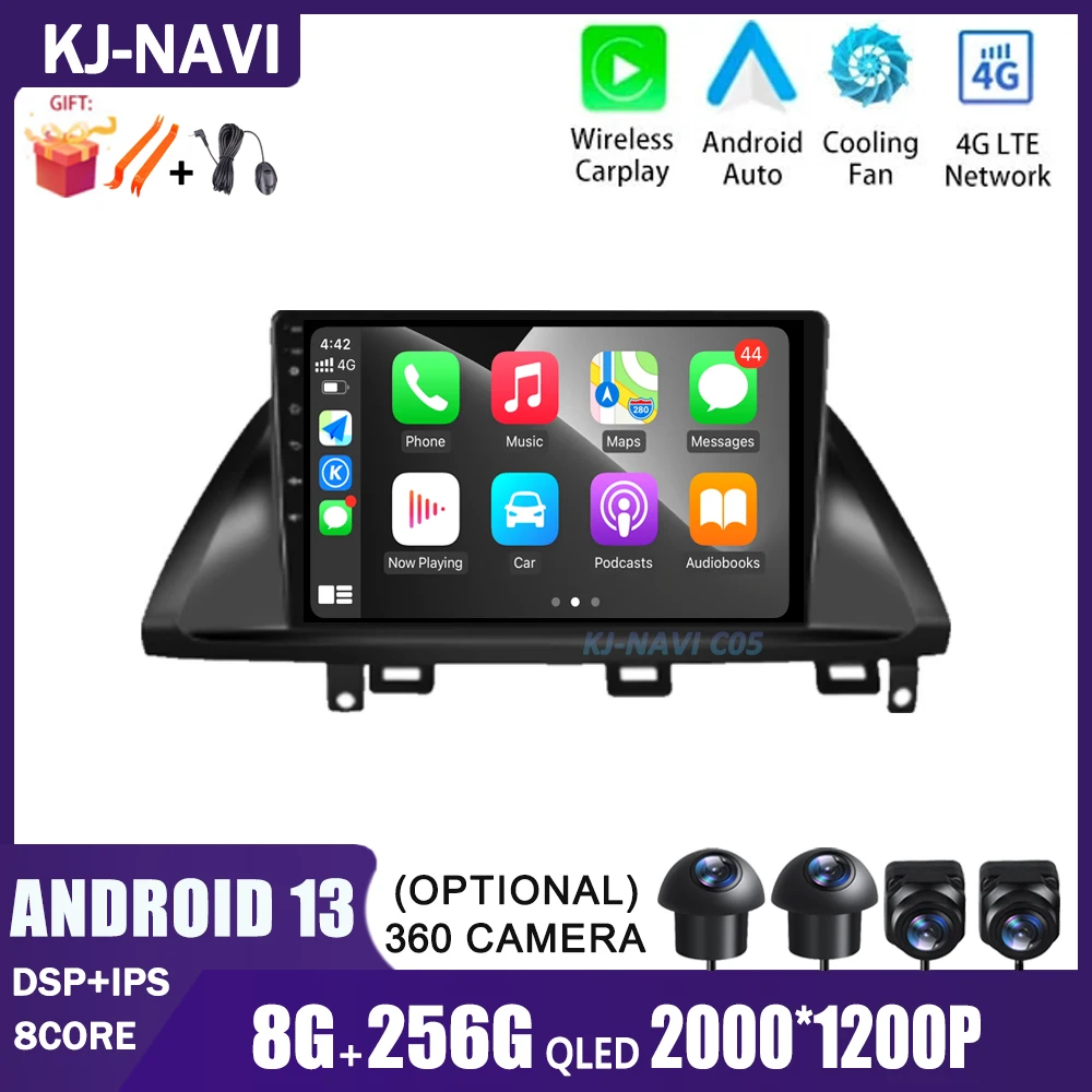 

Android 13 For Honda Odyssey 2005 - 2010 Car Radio Mutimedia Player WIFI Navigation GPS Stereo Carplay No 2 Din DVD Android Auto