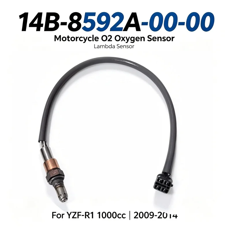 14B-8592A-00-00 O2 Oxygen Sensor For Yamaha Motorcycle YZF-R1 1000cc 2009-2014 Lambda Sensor