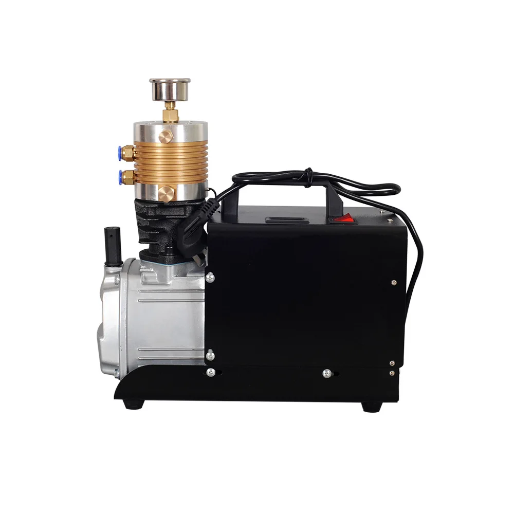 แรงดันสูงปั๊มลม30mpa ระบายความร้อนด้วยน้ำแรงดันสูงปั๊ม4500psi กระบอกเดียว Air Air Compressor