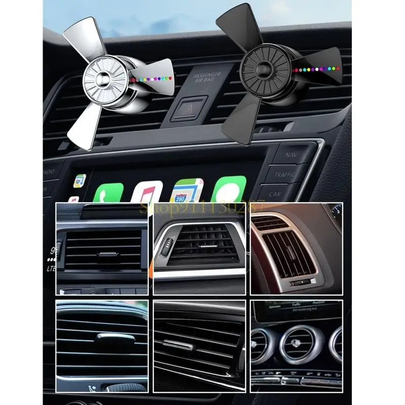 

J1HC Air Outlet Car Propeller форма подвесной подвесной аромат аромат ароматерапия замена ароматерапия замена