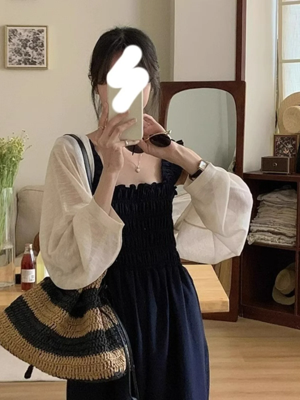 

Lightweight Summer Ice Silk Knitted Short Sleeve Open Cardigan Women's Sun Protection Thin Outerwear V-neck Korean Style Top