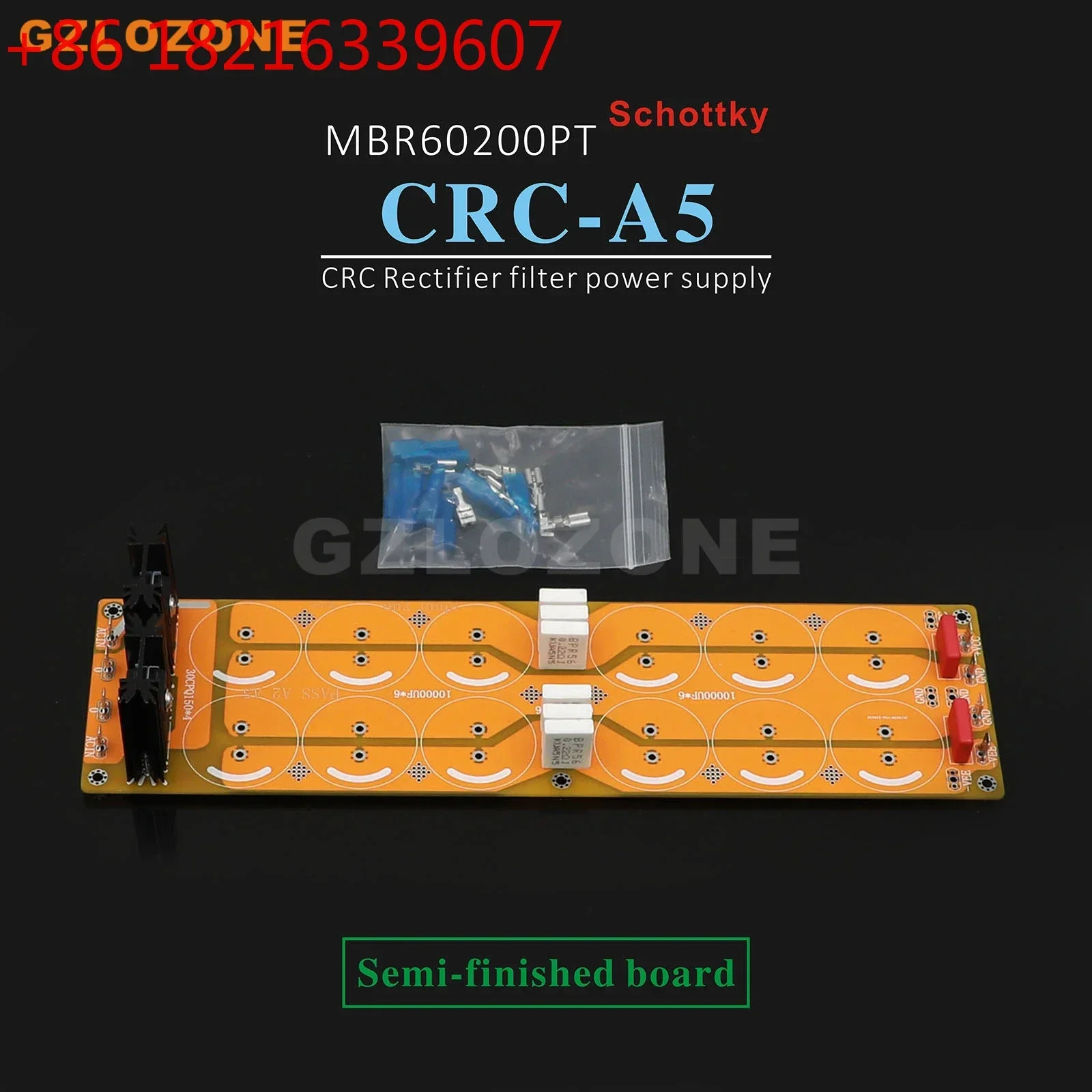 CRC-A5 HIFI Pure Class A Amplifier Schottky CRC Rectifier Filter Power Supply DIY Kit/Semi-finished Board For PASS A3/A5
