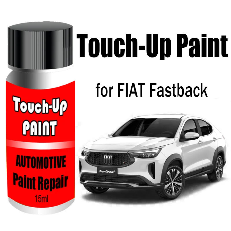 Automotive Touch-Up Paint (With Brush) for FIAT Fastback 2026 Scratch Remover Car Paint Repair Kit Car Accessories White Black