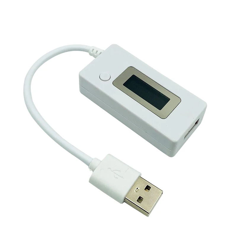 -2A/1A de la resistencia de carga 2A/1A del tester de corriente de voltaje de la capacidad de la batería del cargador micro USB LCD