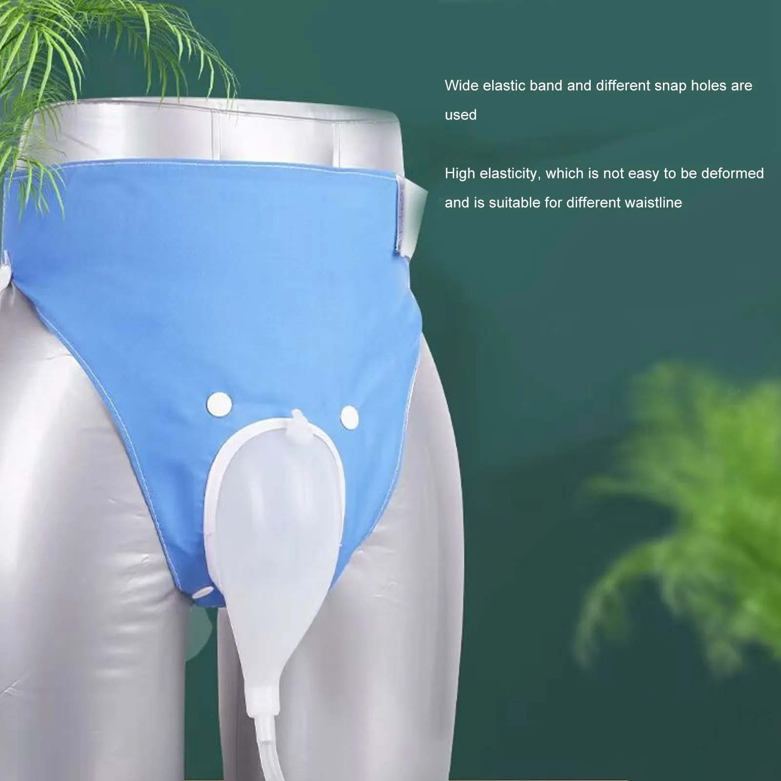 Wearable Urine Bag with Pee Catheter Duct 1000ML 2000ML for Men Female Elderly Urinary Incontinence Patients Urine Collector Bag