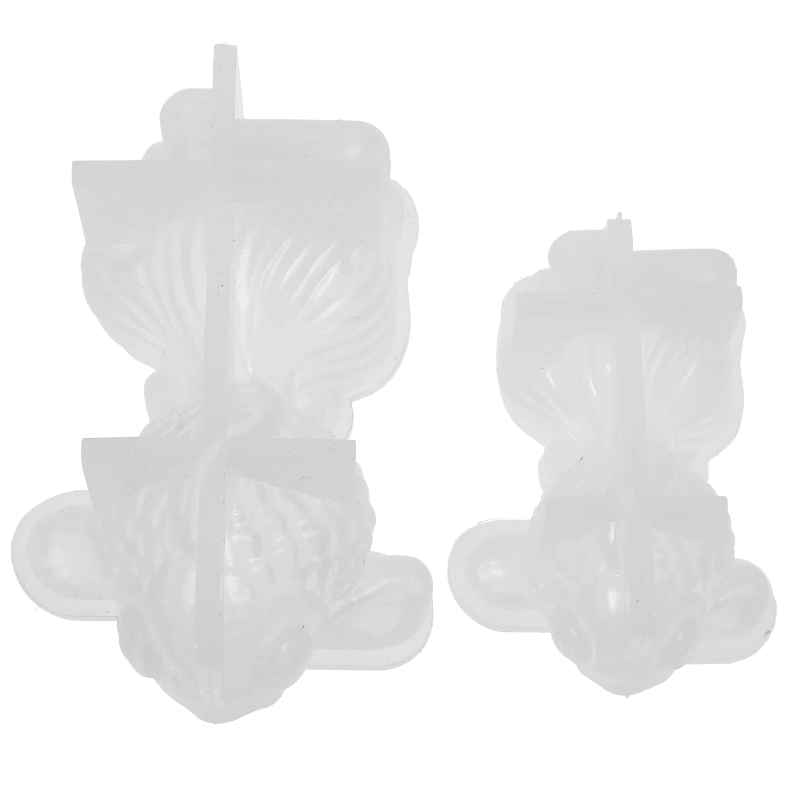 

2Pcs Goldfish Mold Resin Crystal Silicone Making Molds Epoxy Small Fish Making Molds DIY Jewelry Accessories Reusable