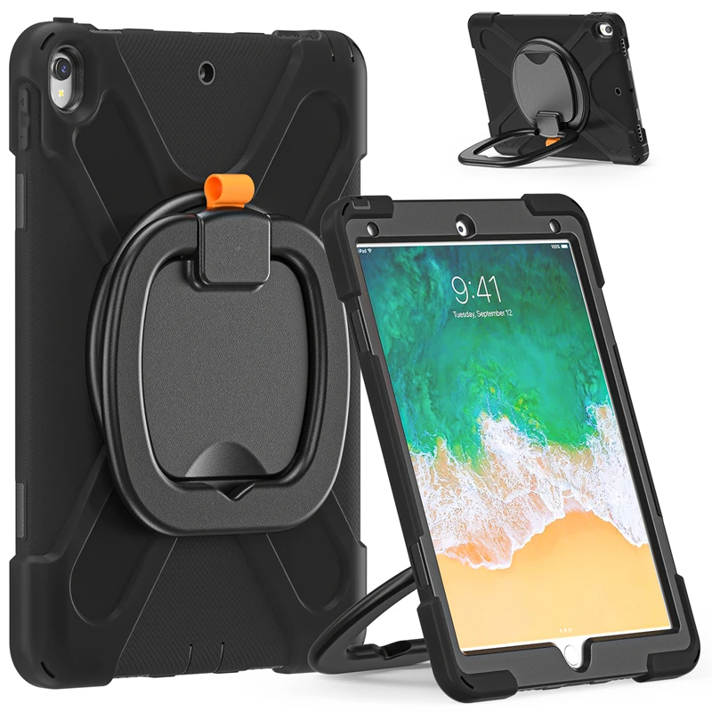 Rotating Case For Apple iPad11/10/9/8/7 Gen Tablet Shell for iPad6 Full Protection Cover Built-in Stand Mini7/6/5/4 2025A16