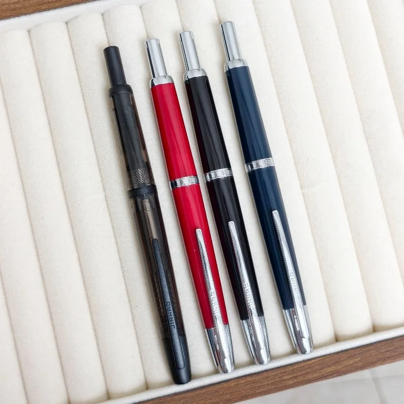 

Jinhao Smooth Writing Pressing Resin Fountain Pen Hand Polishing Daily Calligraphy Practice for Students Adult Office Ink Pen