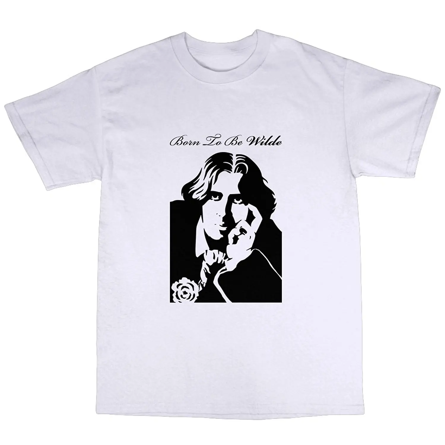 Hot Sale Fashion Oscar Wilde T-Shirt In 5 Colours Tee Shirt Custom Aldult Teen Unisex Digital Printing Fashion Funny New