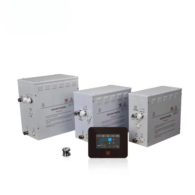 3KW to 24KW Steam Bath Generator APP WiFi Digital Control Steam Machine for Home Commercial Sauna Room Steam Bath