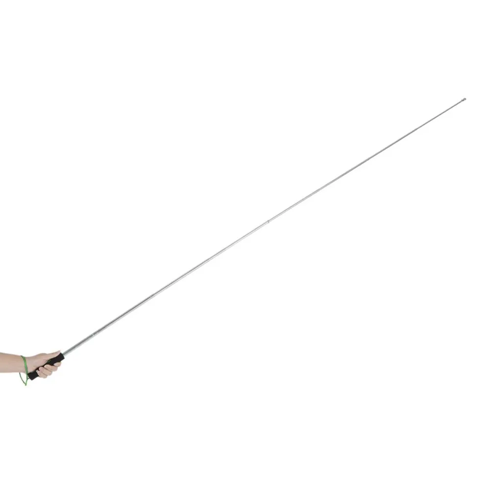 Tour Tool Stainless Steel Flag Pole Telescopic 2m Guide Stick Extendable Portable Teaching Pointer Ceremony