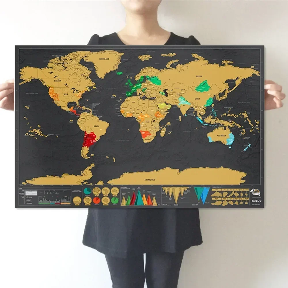 Scratch Map: A Unique Way to Track Your Travel Adventures