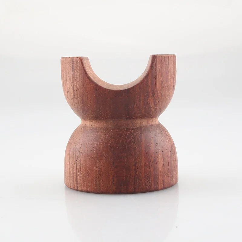 하이파이 로즈 우드 와이어 브래킷 라인 지지 케이블 스탠드 홀더 트레슬, 충격 방지 충격 흡수 발 패드, CF2545