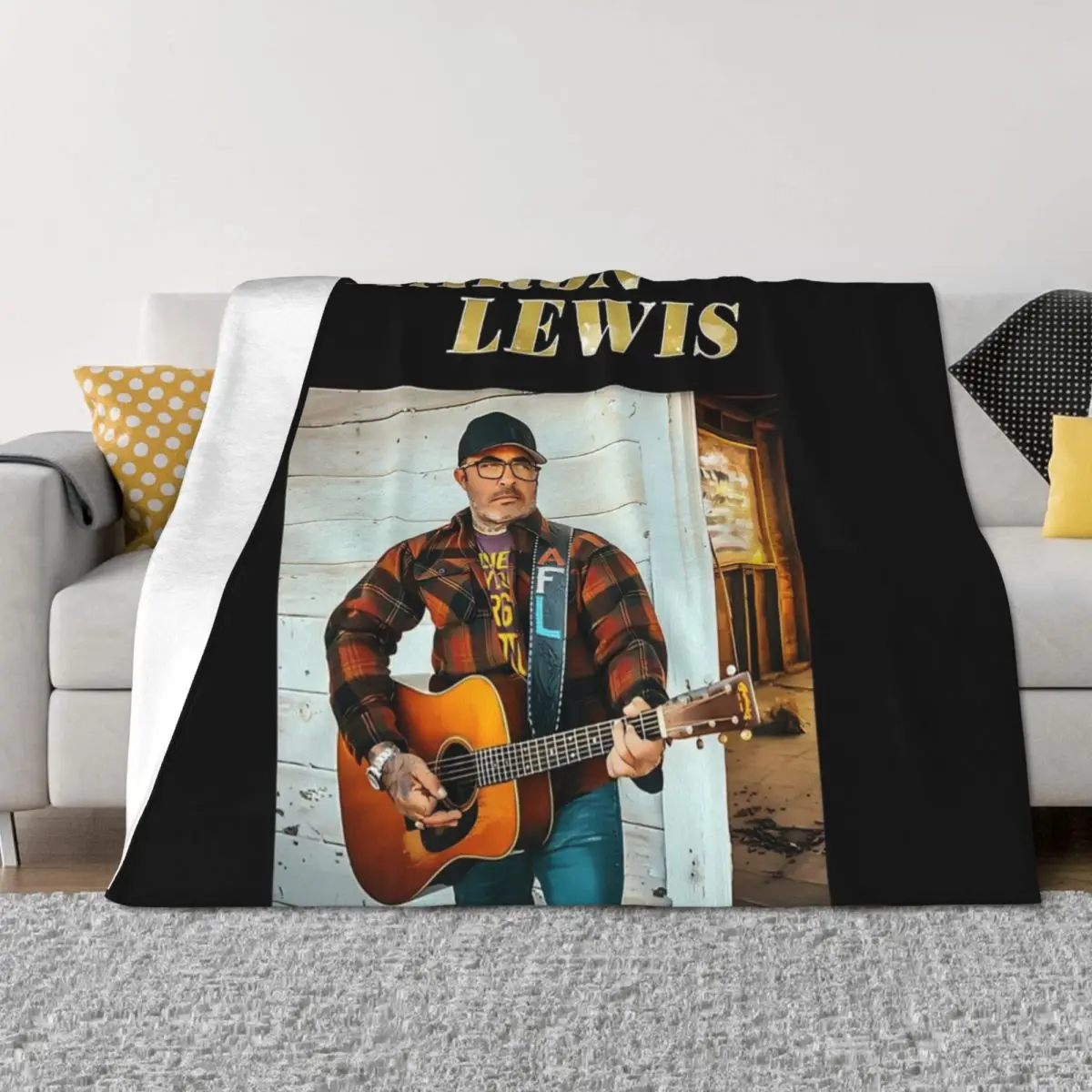 

acoustic Throw Blanket Stuffeds Hairys Sofa Quilt Bed linens Blankets