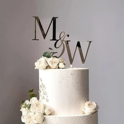 Personalized Initials for the cake topperlWedding initials on a cakelInitiale Hochzeit Cake Topper|Topper Initials CLASSIC