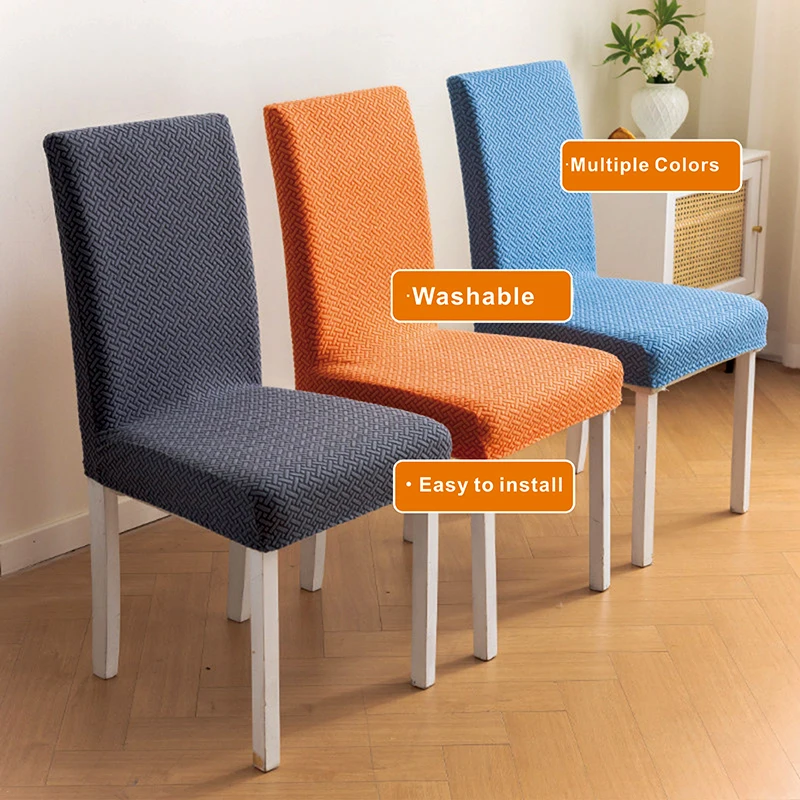 Elastische Stuhlhülle Universalgröße Günstige Stuhlbezüge Große Elastische Sitzbezüge für Wohnzimmerstühle Bezüge für Esszimmerstühle