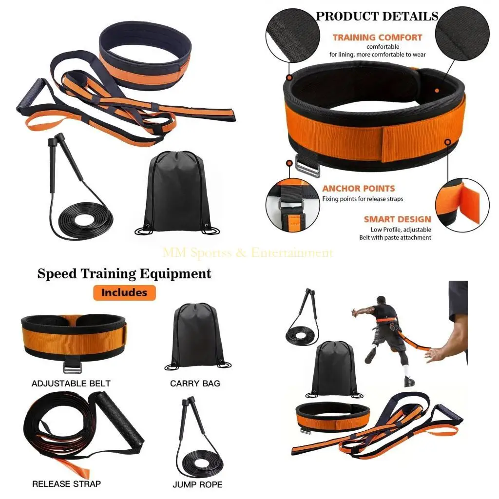 

31BE Speed Training Equipment Overload Running Resistance Harness for Youth and Adult