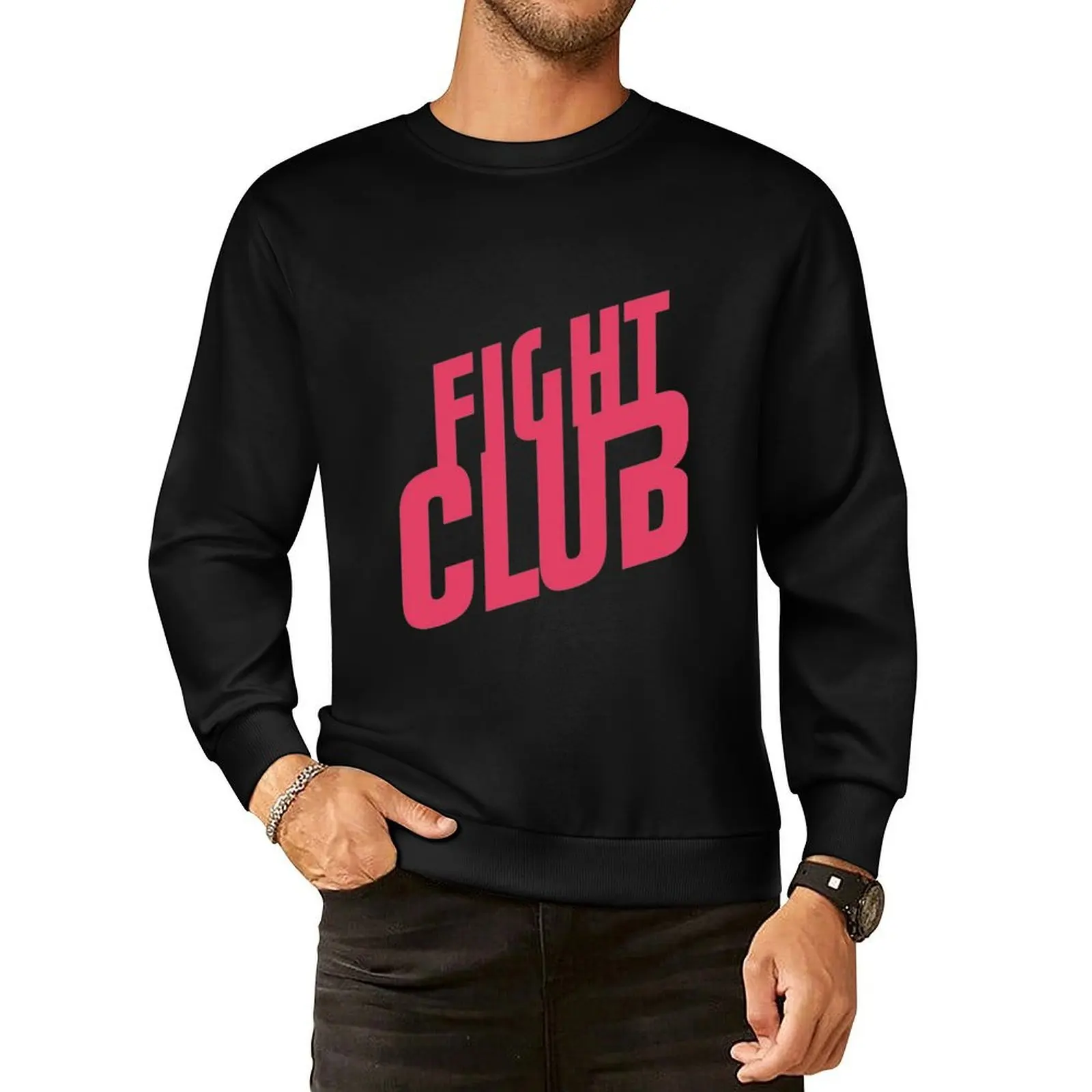 

Fight Club Logo \t Pullover Hoodie tracksuit aesthetic clothing blouse anime clothing graphic sweatshirts