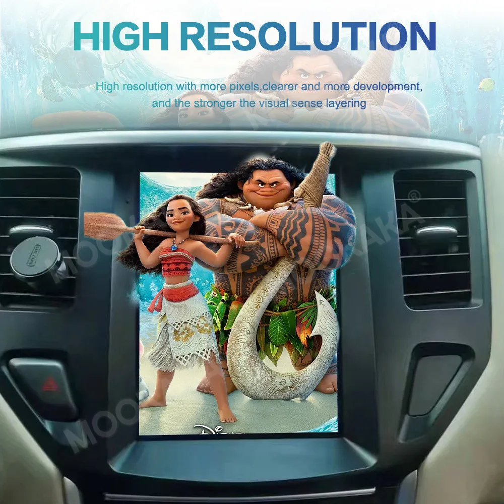 Android 15 Car Stereo for Nissan Pathfinder 10.4 Inch Touch Screen 12G-256GB GPS Navigation Radio Head Unit DSP Player 2015-2022