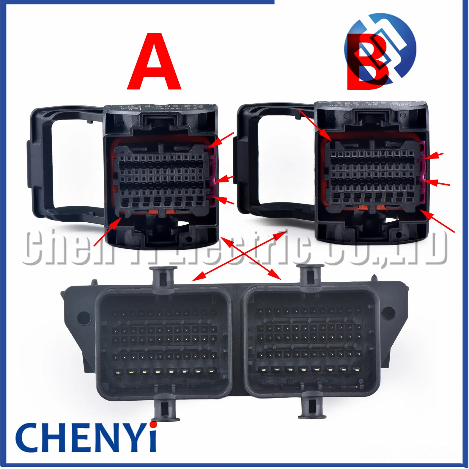 56 Pin 112 Pin PCB ECU engine Plug Computer Control System Connector 1928405216 1928405217 32561185 For EFI Suzuki KTM